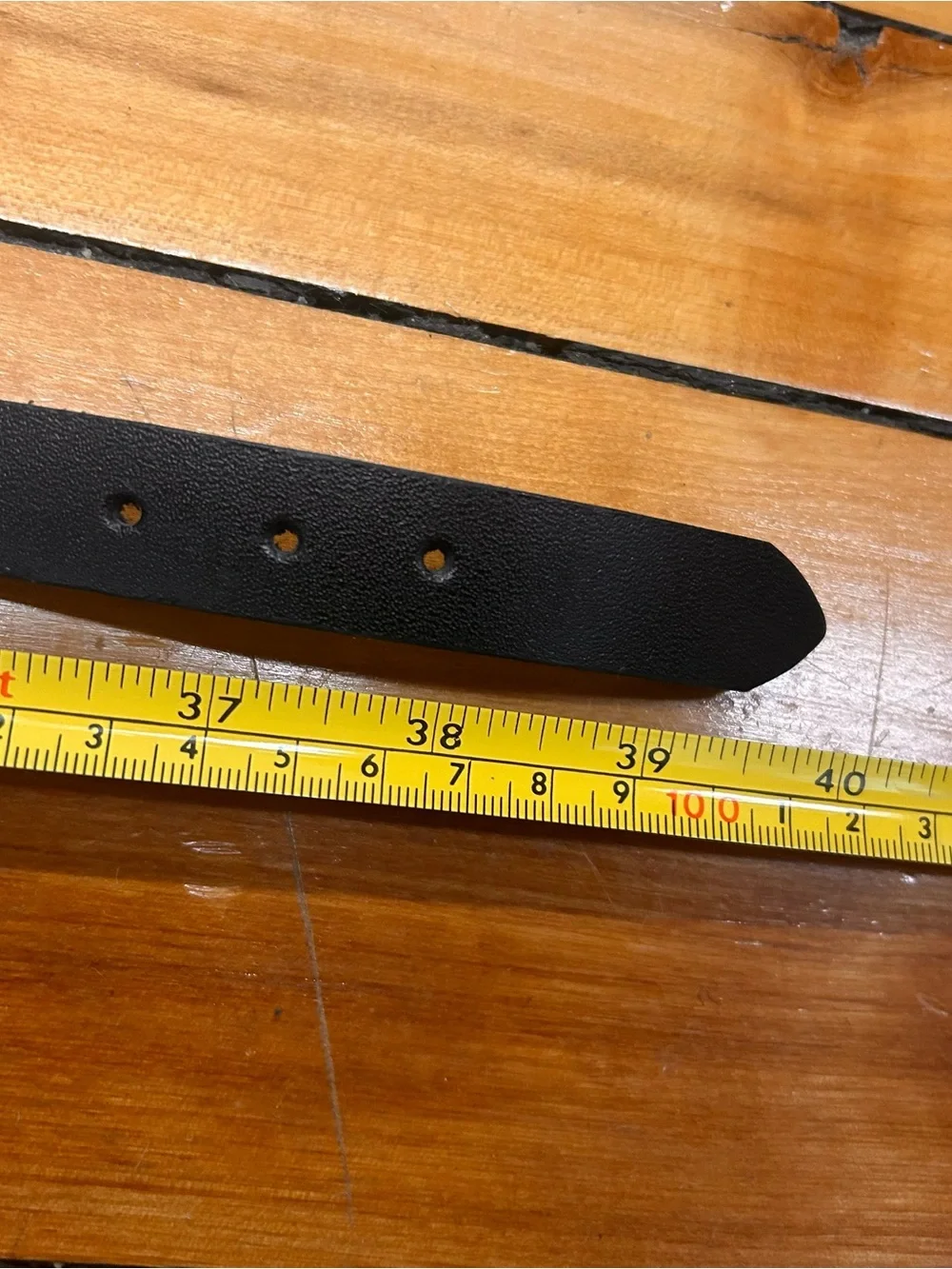 2 Row Black Leather Pyramid Studded Belt Heavy Metal Punk USA Emo Grunge L 1”